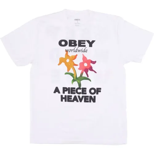 Heaven Womens Pigment Choice Tee , female, Sizes: S, L - Obey - Modalova