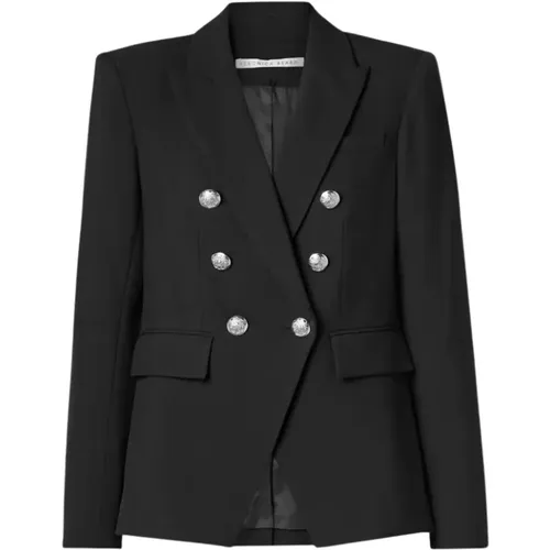 Doppelreihiger Grain de Poudre Blazer - Veronica Beard - Modalova