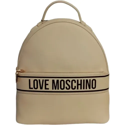 Stylish Women's Backpack by Jc4210Pp0Hkg1 , female, Sizes: ONE SIZE - Love Moschino - Modalova