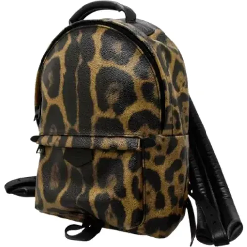 Pre-owned Coated canvas backpacks , female, Sizes: ONE SIZE - Louis Vuitton Vintage - Modalova