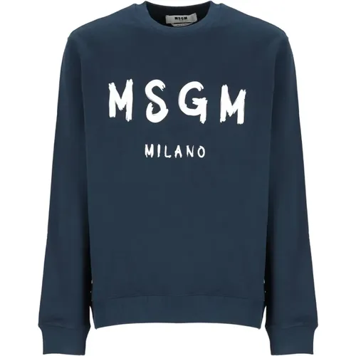 Sweaters , male, Sizes: L, S - Msgm - Modalova
