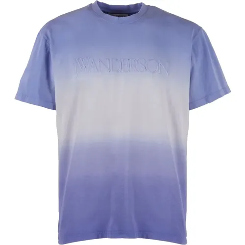 Verlauf besticktes T-Shirt - JW Anderson - Modalova