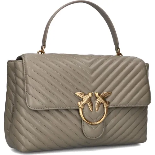 Elegante Lady Puff Handtasche Taupe,Love Lady Puff Classic Handtasche - pinko - Modalova