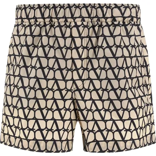 Retro Swim Trunks , male, Sizes: 2XL - Valentino Garavani - Modalova