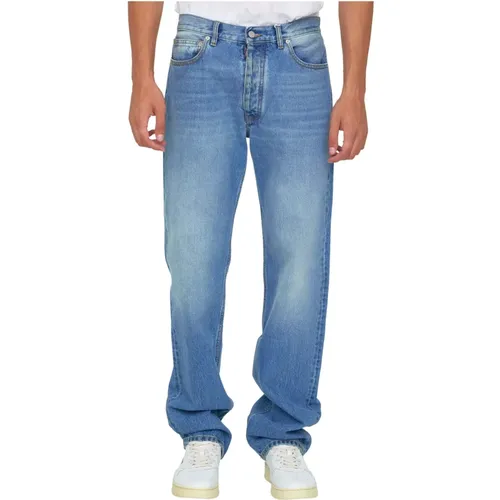 Si1LA0001 S30561 Straight Denim Jeans,Klassische Five Pocket Straight Jeans - Maison Margiela - Modalova
