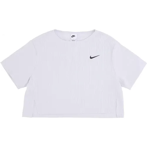 Rib Jersey Top - Damen Streetwear - Nike - Modalova