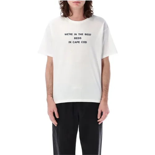 Mens Clothing T-Shirts Polos Cream Ss24 , male, Sizes: M, XL - Bode - Modalova