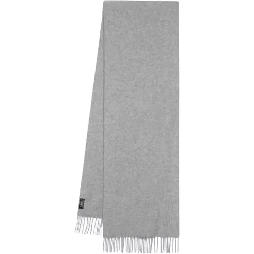 Heather Grey Wool Scarf , unisex, Sizes: ONE SIZE - A.p.c. - Modalova