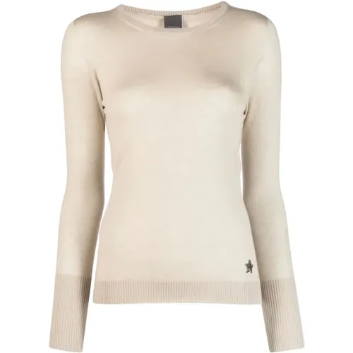 Kaschmir Choker Pullover in , Damen, Größe: M - Lorena Antoniazzi - Modalova