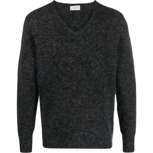 V Neck Pullover , male, Sizes: XL, L, M - Ballantyne - Modalova