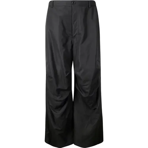 Gepolsterte Hose mit Seitentaschen , Herren, Größe: M - MM6 Maison Margiela - Modalova