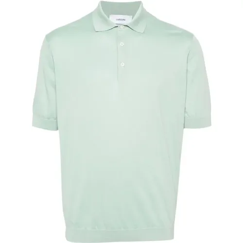 Hellgrüne T-Shirts & Polos Ss24 , Herren, Größe: XL - Lardini - Modalova