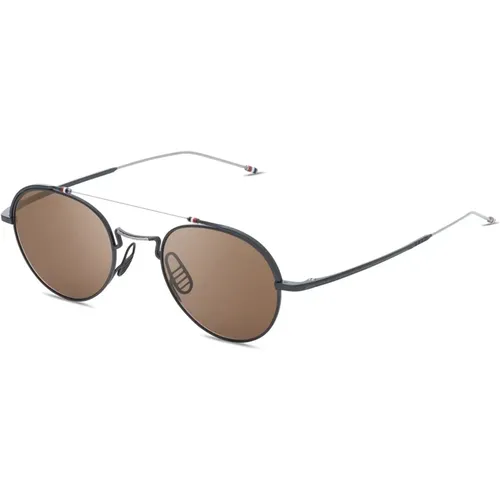 Round Sunglasses , unisex, Sizes: S - Thom Browne - Modalova