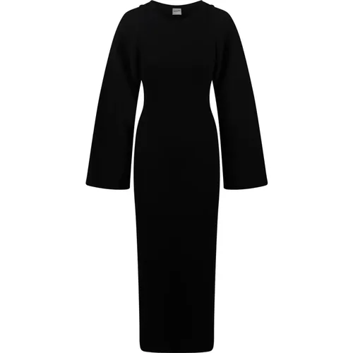 Midi-Kleid mit skulpturalen Ärmeln - Nanushka - Modalova