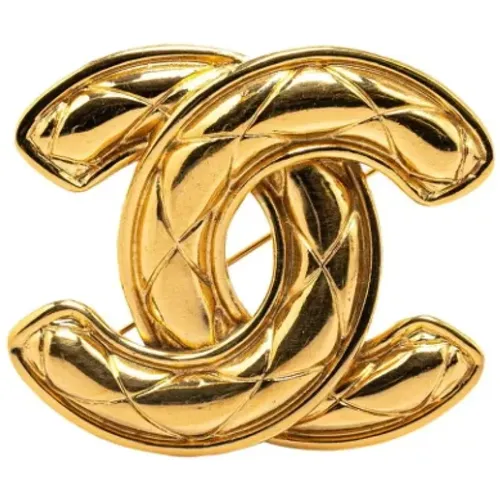 Pre-owned Gold chanel-jewelry , female, Sizes: ONE SIZE - Chanel Vintage - Modalova