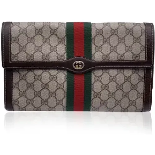 Pre-owned Leder clutches - Gucci Vintage - Modalova