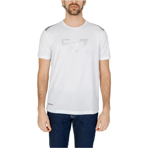 T-Shirts , Herren, Größe: M - Emporio Armani EA7 - Modalova