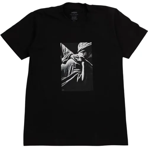 Schwarzes Handa T-Shirt , Herren, Größe: M - Pleasures - Modalova
