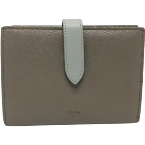 Pre-owned Leather wallets , female, Sizes: ONE SIZE - Celine Vintage - Modalova