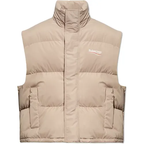 Oversize quilted jacket , male, Sizes: S, M - Balenciaga - Modalova