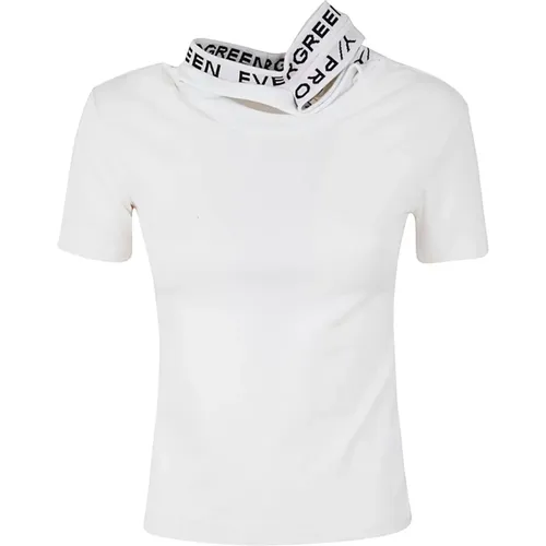 Evergreen Triple Collar T-Shirt , female, Sizes: M - Y/Project - Modalova