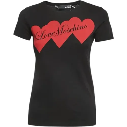 Pre-owned Cotton tops , female, Sizes: S - Moschino Pre-Owned - Modalova