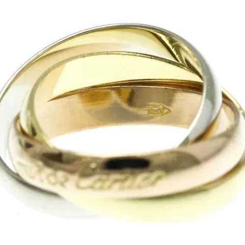 Pre-owned Gold rings , female, Sizes: ONE SIZE - Cartier Vintage - Modalova