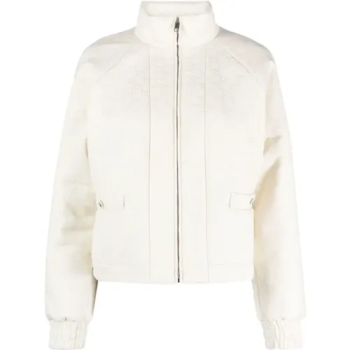 Cotton Blend Padded Coats , female, Sizes: XS - Gucci - Modalova