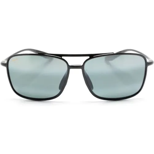Schwarze Sonnenbrille für den täglichen Gebrauch , unisex, Größe: 61 MM - Maui Jim - Modalova