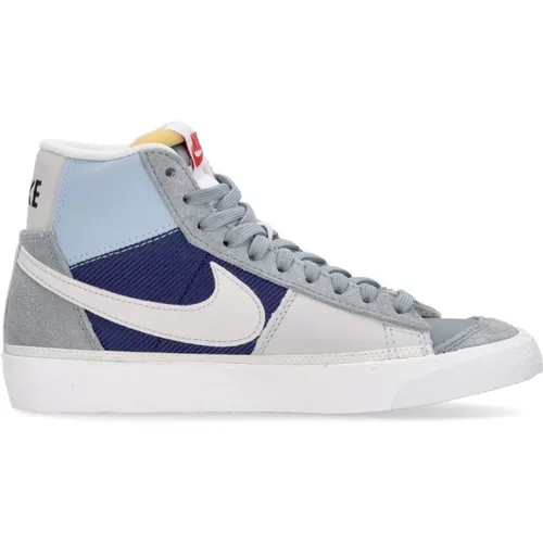 High-top Sneaker Mica Green Midnight Navy , male, Sizes: 12 UK - Nike - Modalova