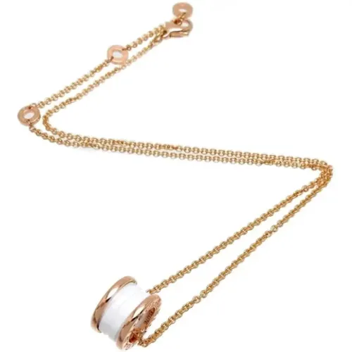 Pre-owned Rose Gold necklaces , female, Sizes: ONE SIZE - Bvlgari Vintage - Modalova