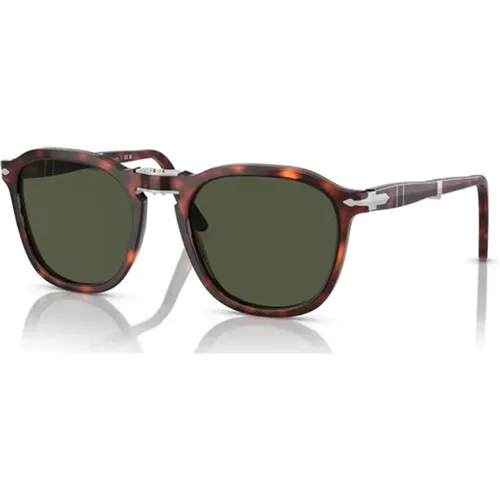 Havana Green Sunglasses , unisex, Sizes: 54 MM - Persol - Modalova