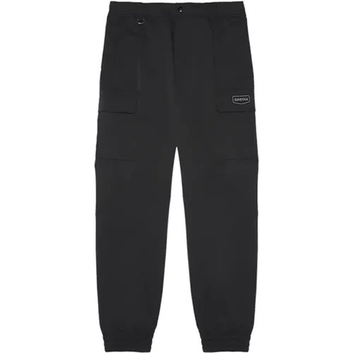 Schwarze Cargo Hose Extra Slim Fit , Herren, Größe: M - duvetica - Modalova