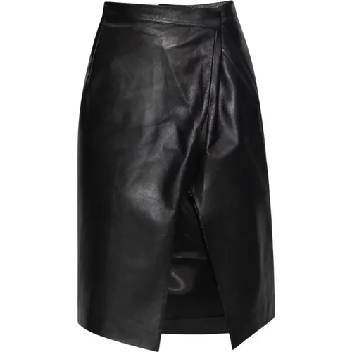 Asymmetric leather skirt Vetements - Vetements - Modalova