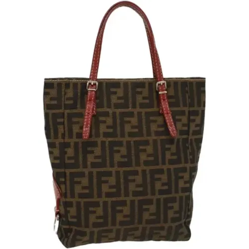 Pre-owned Canvas handbags , female, Sizes: ONE SIZE - Fendi Vintage - Modalova