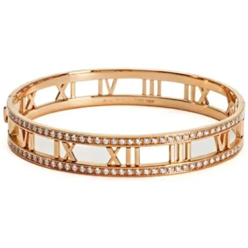 Pre-owned Rose Gold bracelets , female, Sizes: ONE SIZE - Tiffany & Co. Pre-owned - Modalova