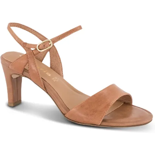 Braune Sandale mit Schnalle , Damen, Größe: 37 EU - tamaris - Modalova