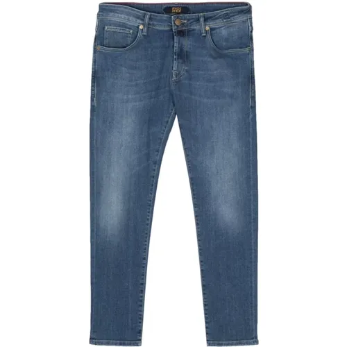 Mens Clothing Jeans Ss24 , male, Sizes: W36, W38, W35, W32, W33, W34 - Incotex - Modalova