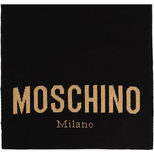 Schal mit Logo Moschino - Moschino - Modalova