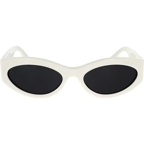 Oval Sunglasses Grey Lenses , female, Sizes: 56 MM - Celine - Modalova