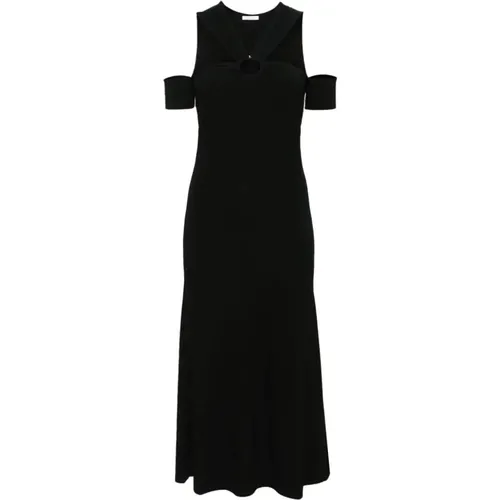 Elegant Dress K103 Nero , female, Sizes: M, XS - PATRIZIA PEPE - Modalova