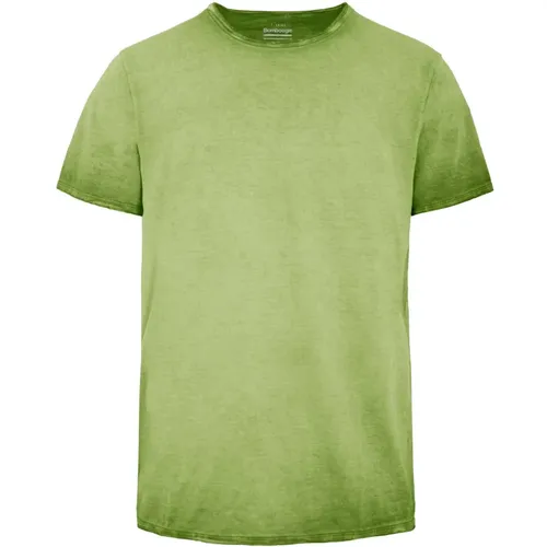 Cotton Short Sleeve Round Neck T-Shirt , male, Sizes: XL, 2XL, S, M - BomBoogie - Modalova