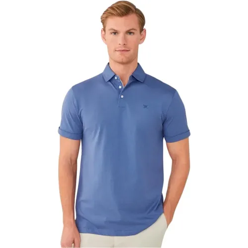 Baumwoll Polo Shirt , Herren, Größe: XL - Hackett - Modalova
