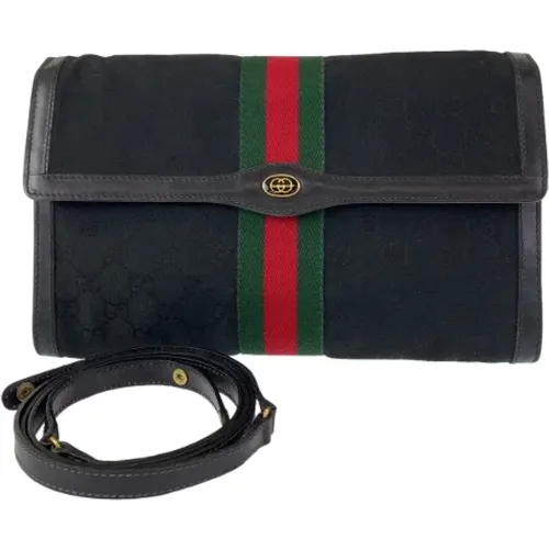 Pre-owned Canvas crossbody-bags , female, Sizes: ONE SIZE - Gucci Vintage - Modalova