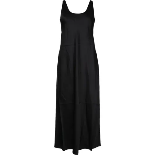 Satin Slip Kleid , Damen, Größe: M - Calvin Klein - Modalova