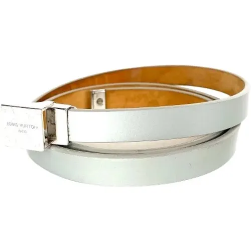 Pre-owned Leather belts , unisex, Sizes: ONE SIZE - Louis Vuitton Vintage - Modalova