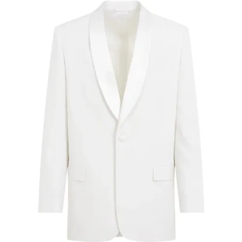 Wool-Mohair Jacket , male, Sizes: M - Givenchy - Modalova