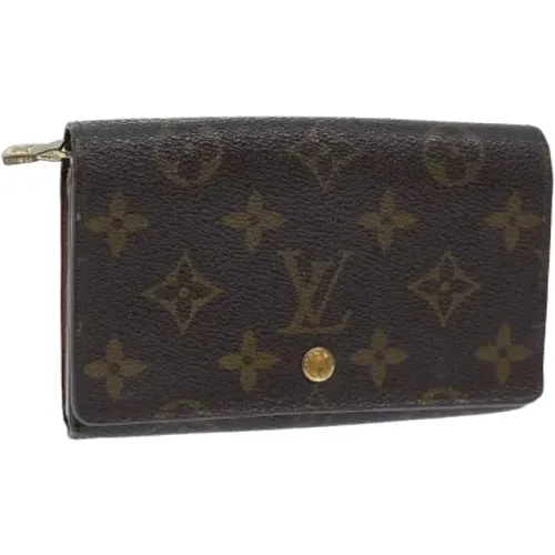 Pre-owned Canvas wallets , female, Sizes: ONE SIZE - Louis Vuitton Vintage - Modalova