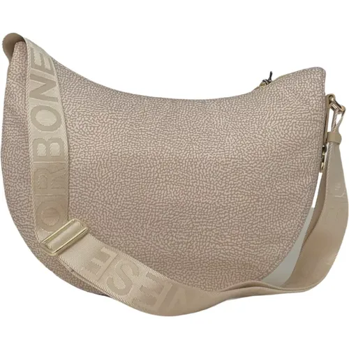 Luna Bag Middle - Stilvolle Schultertasche für die moderne Frau - Borbonese - Modalova