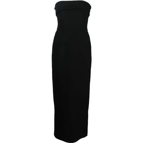 Sleeveless Long Dress with Turn-Up Detail , female, Sizes: S - The New Arrivals Ilkyaz Ozel - Modalova